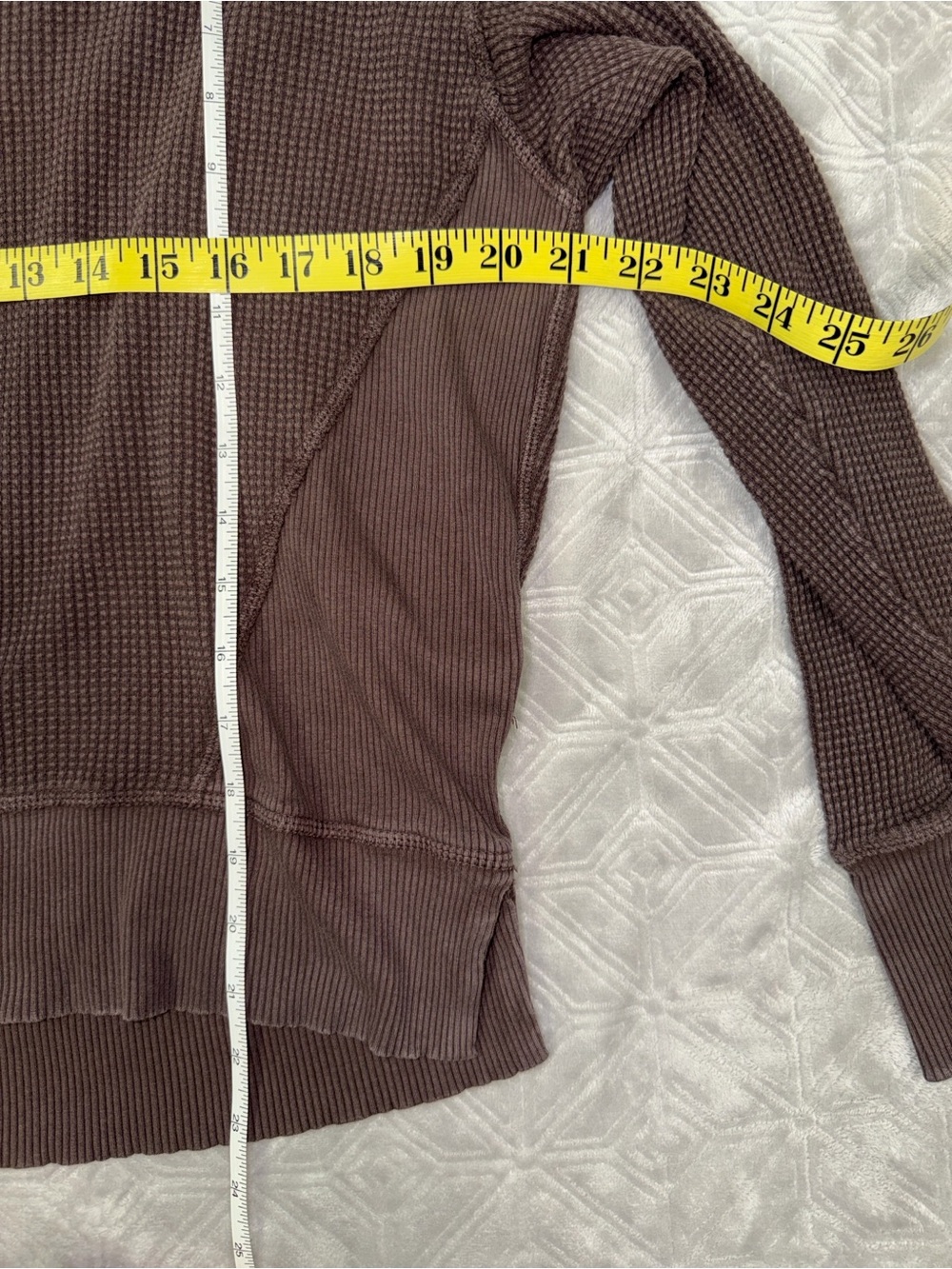 aerie Waffle Knit Crewneck - Picture 5 of 5